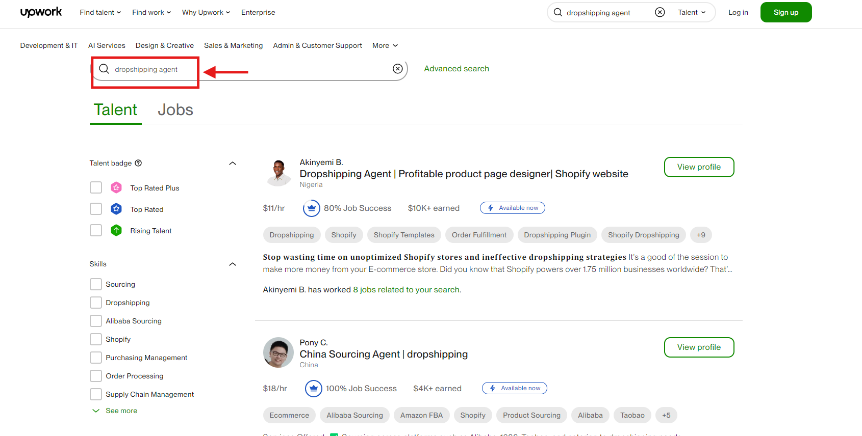 best dropshipping agents
